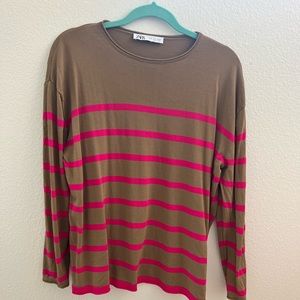ZARA long sleeve top